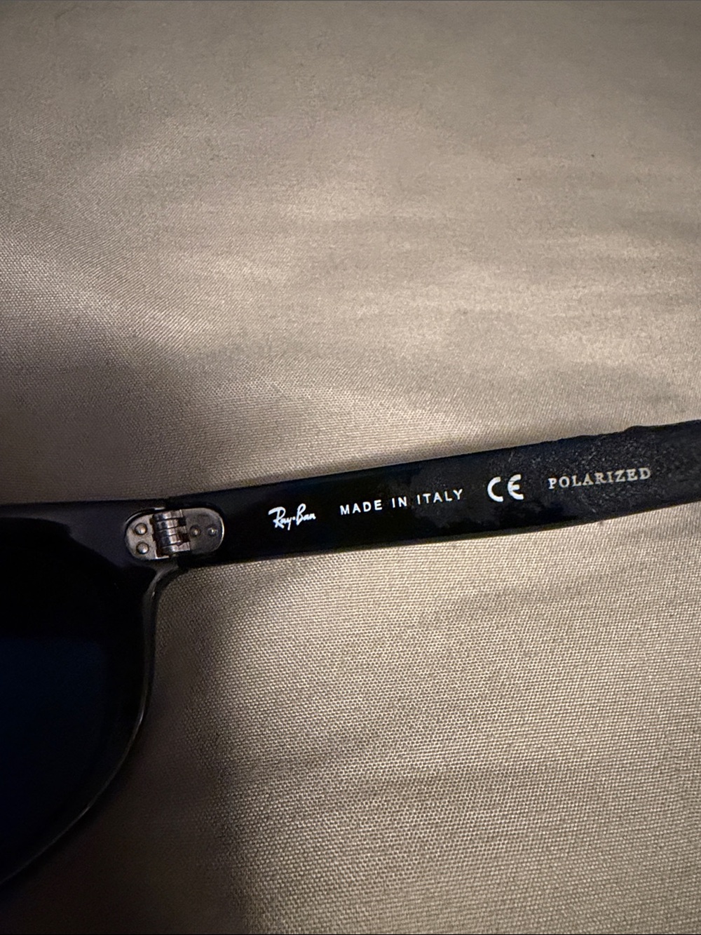 Ray-Ban Black Wraparound Sunglasses - Picture 4 of 4